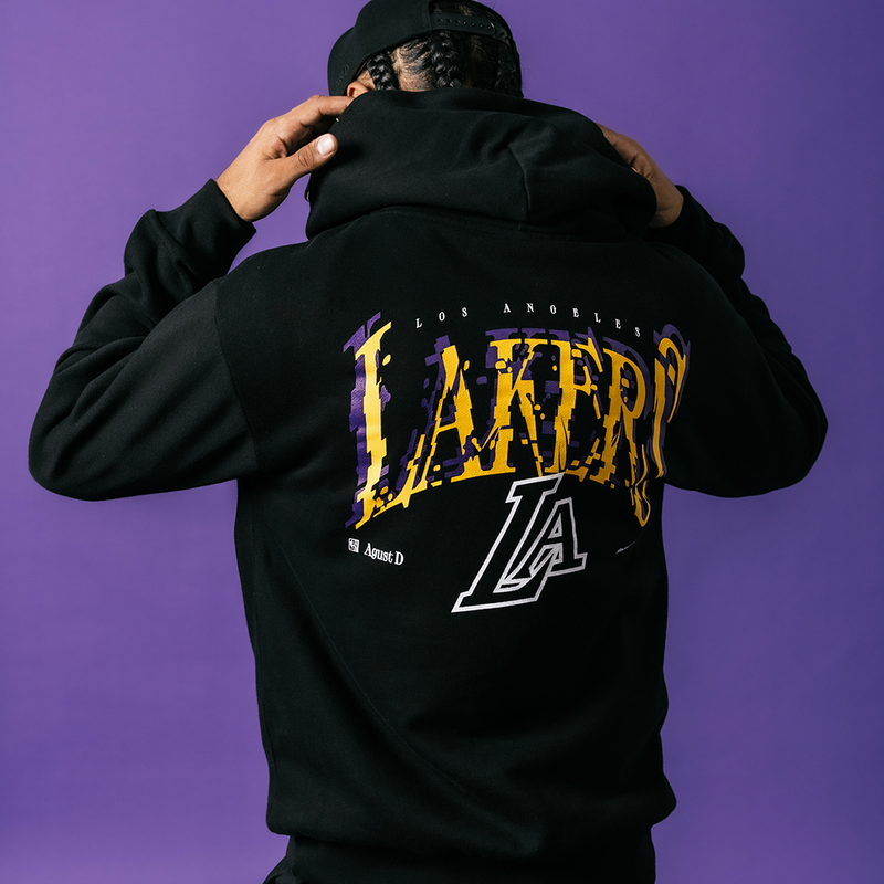 BTS SUGA COLLAB HOODIE LAKERS (2024年2月中旬以降発送)