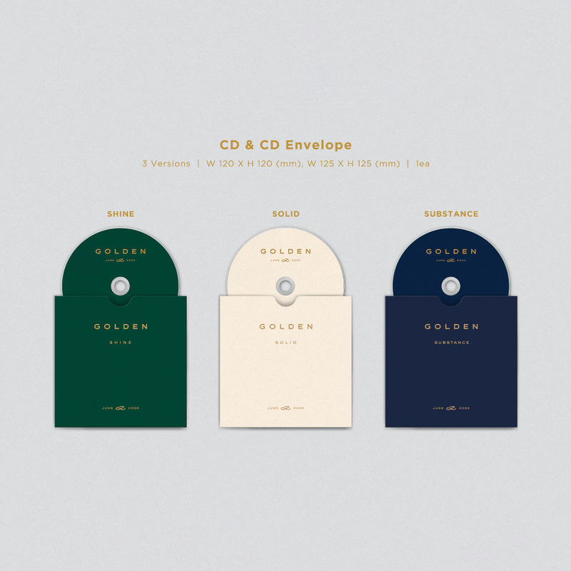 GOLDEN'3形態セット – BTS JAPAN OFFICIAL SHOP