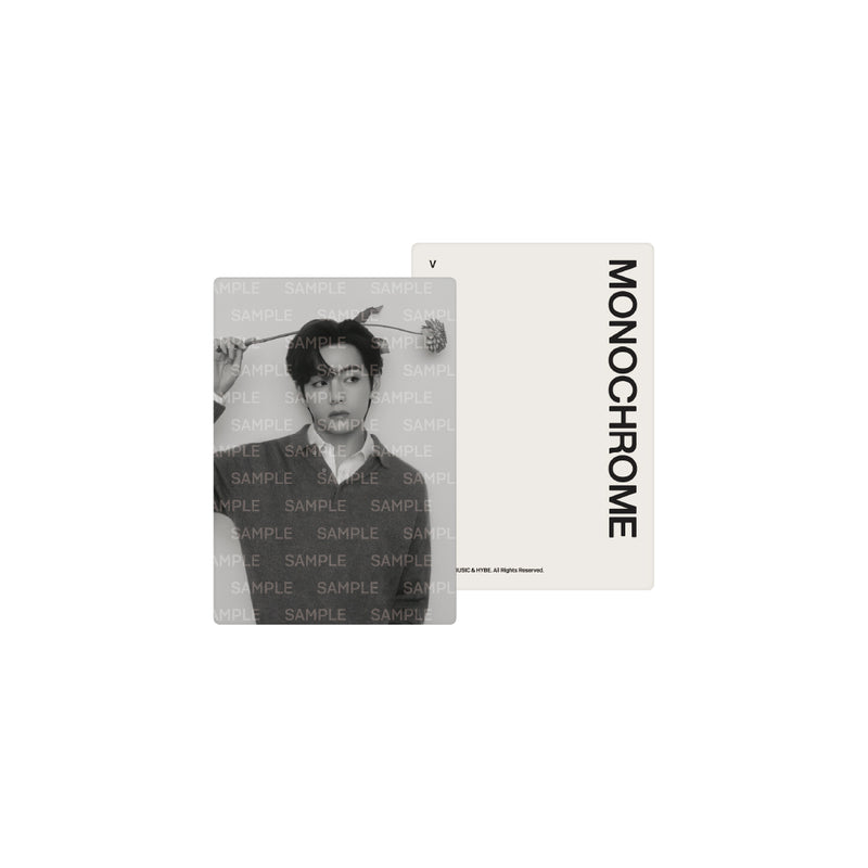 [MONOCHROME]Mini Photo Card