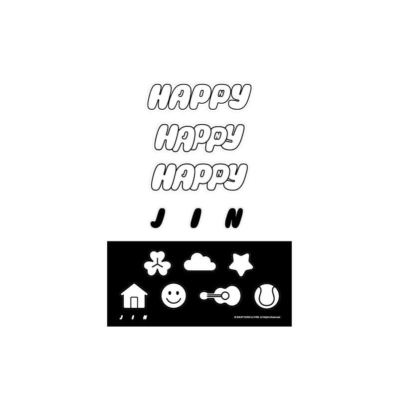 [HAPPY]Poster & Sticker Set