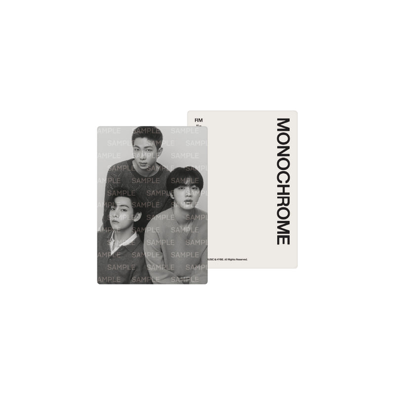 [MONOCHROME]Mini Photo Card