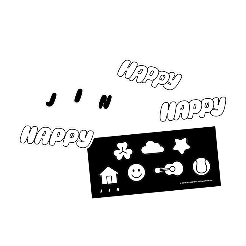 [HAPPY]Poster & Sticker Set