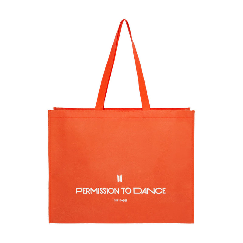 [PERMISSION TO DANCE ON STAGE] SHOPPER BAG (orange)(2022年6月中旬頃～順次発送予定)