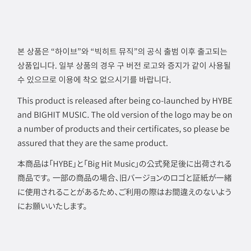 [BTS Proof] ALBUM MAGNET COLLECTION (2022年11月上旬以降発送)