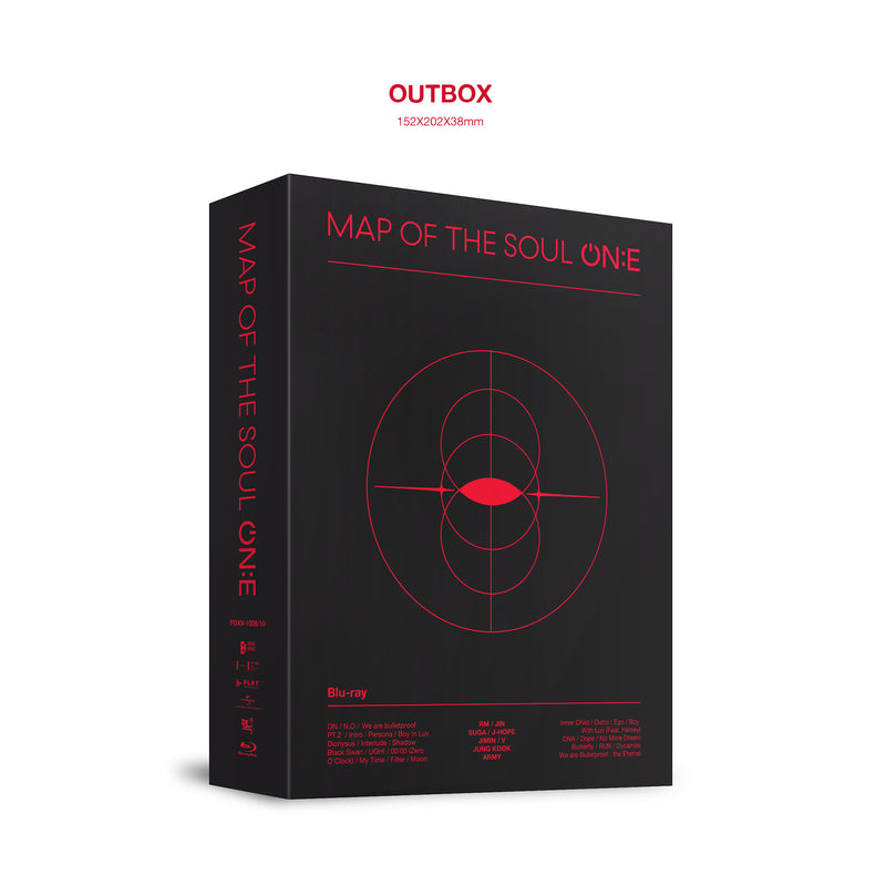 BTS MAP OF THE SOUL ON:E DVD dvd bts MOS