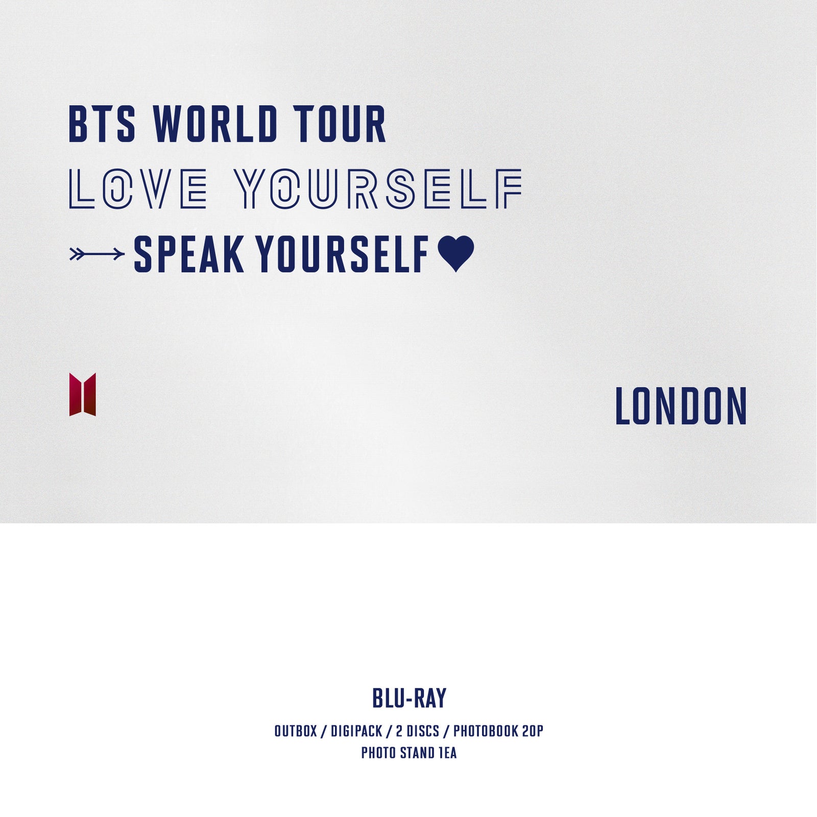 BD] BTS WORLD TOUR 'LOVE YOURSELF:SPEAK YOURSELF' LONDON – BTS JAPAN  OFFICIAL SHOP