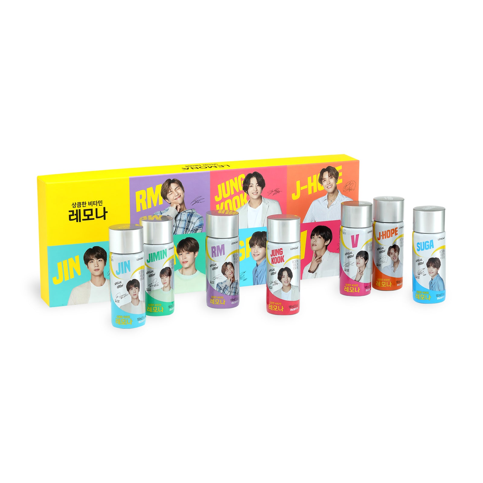 LEMONA X BTS] SP DRINK SET (100ml×7本セット) – BTS JAPAN OFFICIAL SHOP