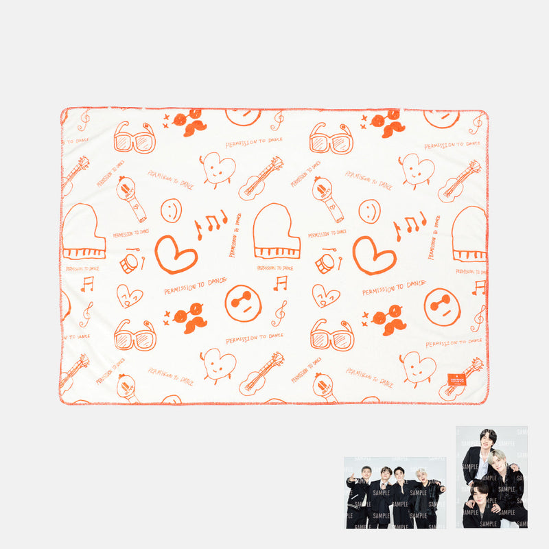 [PERMISSION TO DANCE ON STAGE - SEOUL] BLANKET (ivory)(2022年6月中旬頃～順次発送予定)