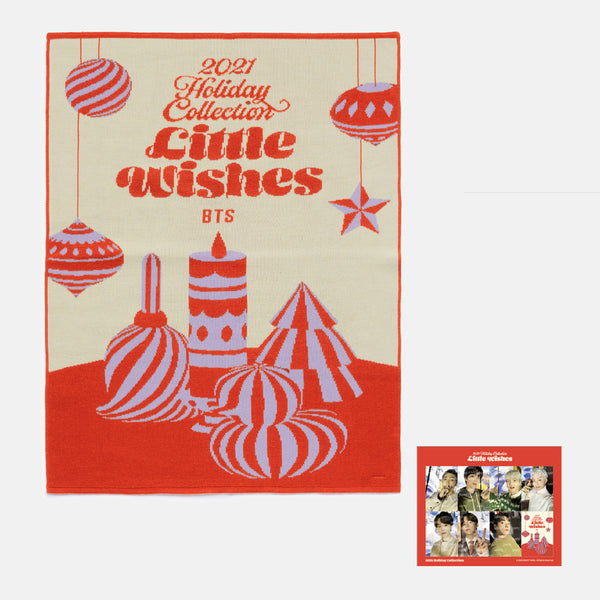 [BTS Little Wishes] BLANKET (red)