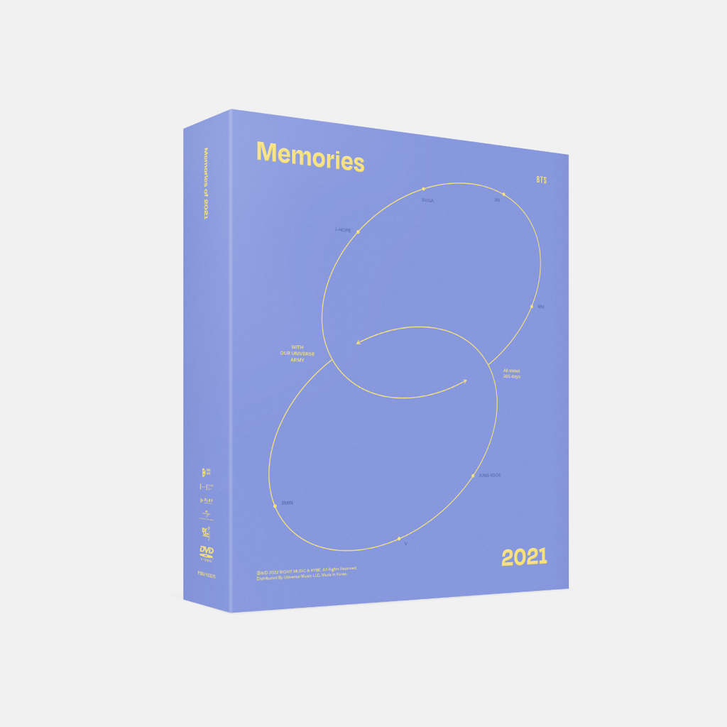 BTS Memories 2021 DVD 日本語字幕付