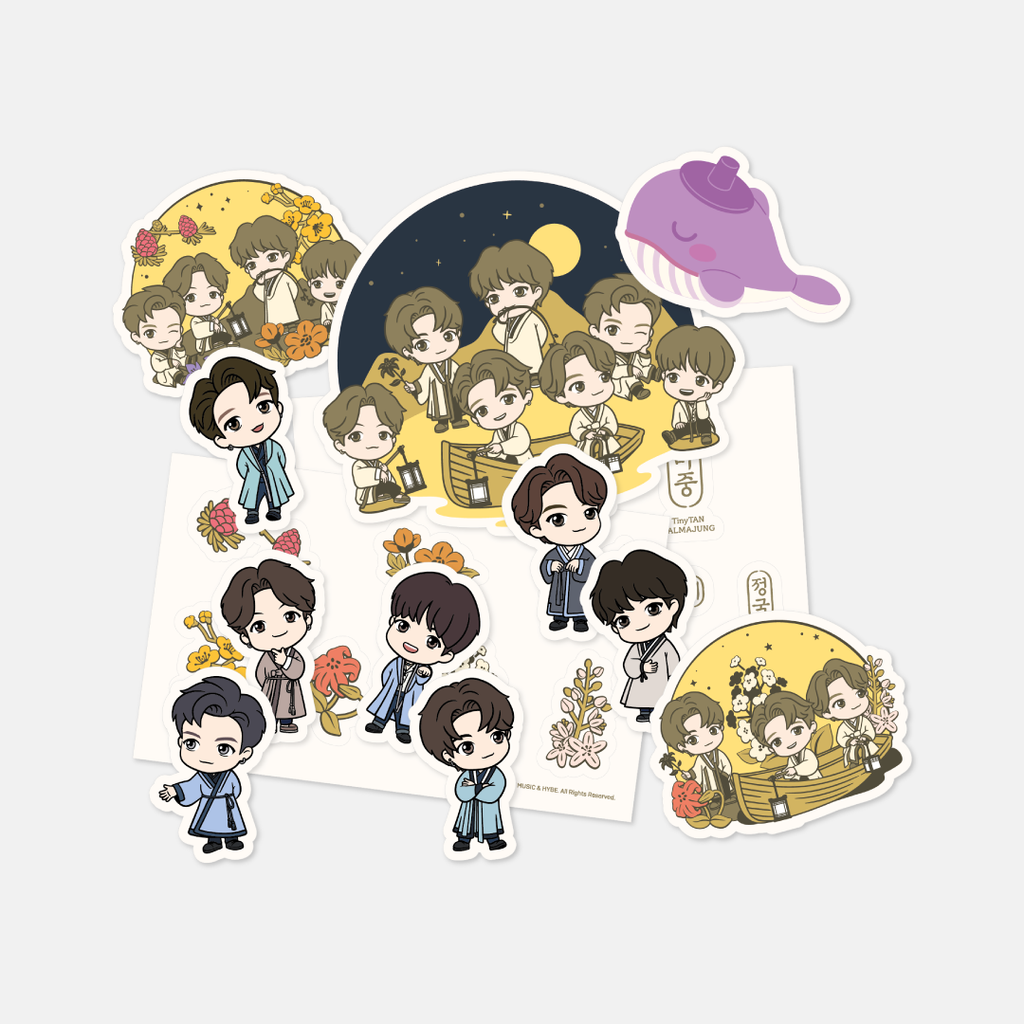 [TinyTAN DALMAJUNG]STICKER SET