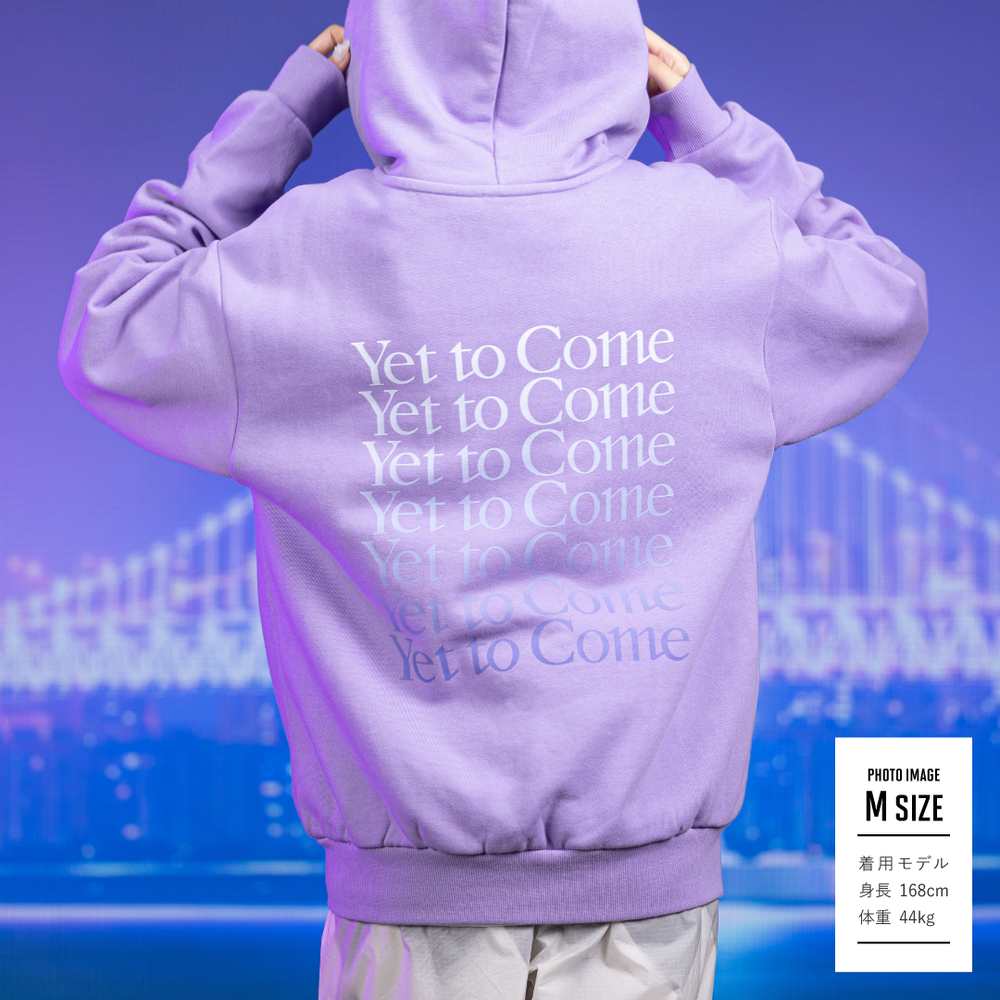 Yet To Come in BUSAN] ZIP-UP HOODIE (Lavender) (2023年1月下旬以降 