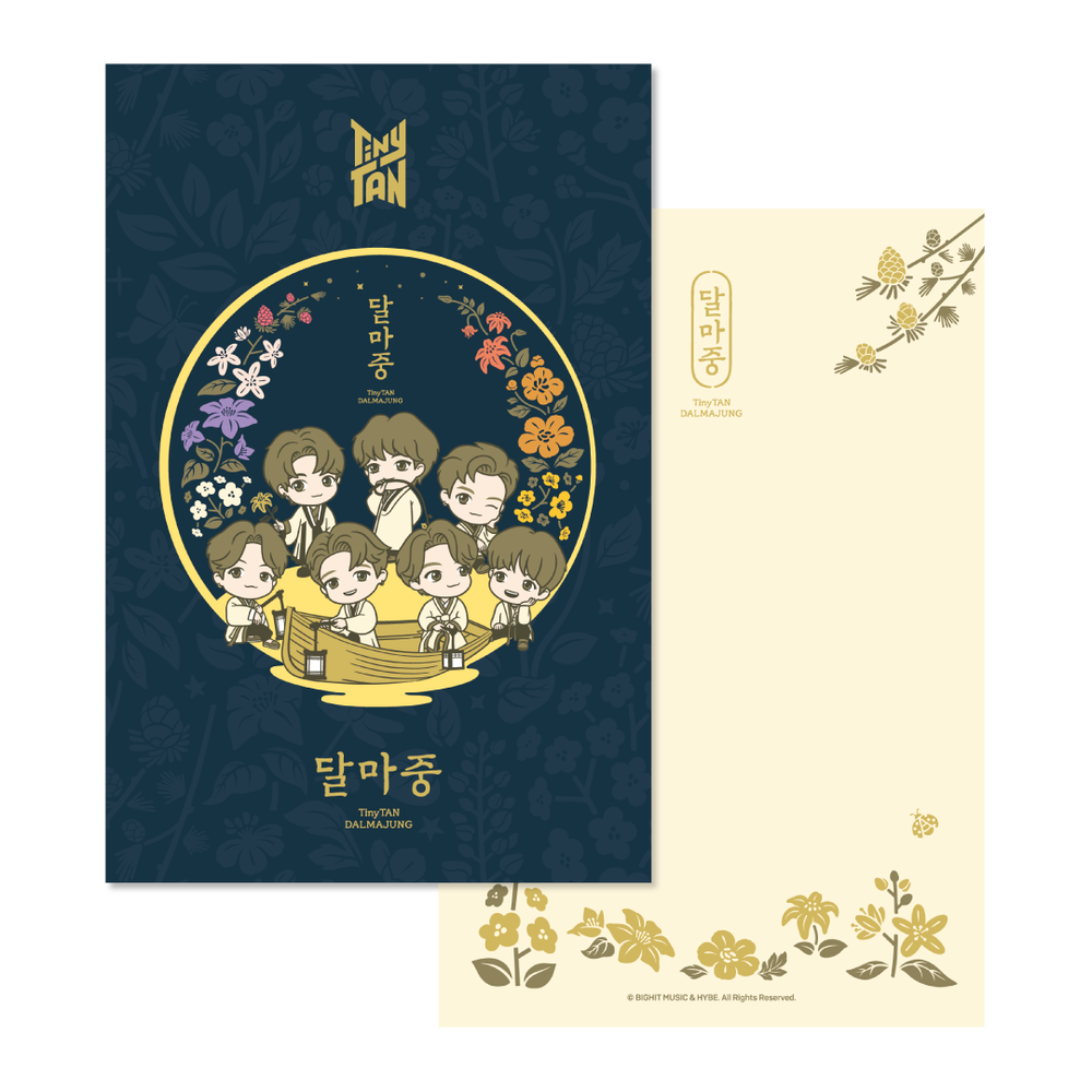 [TinyTAN DALMAJUNG]POSTCARD SET – BTS JAPAN OFFICIAL SHOP