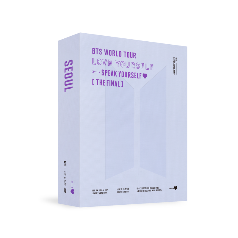 [DVD] BTS WORLD TOUR 『LOVE YOURSELF: SPEAK YOURSELF' THE FINAL』