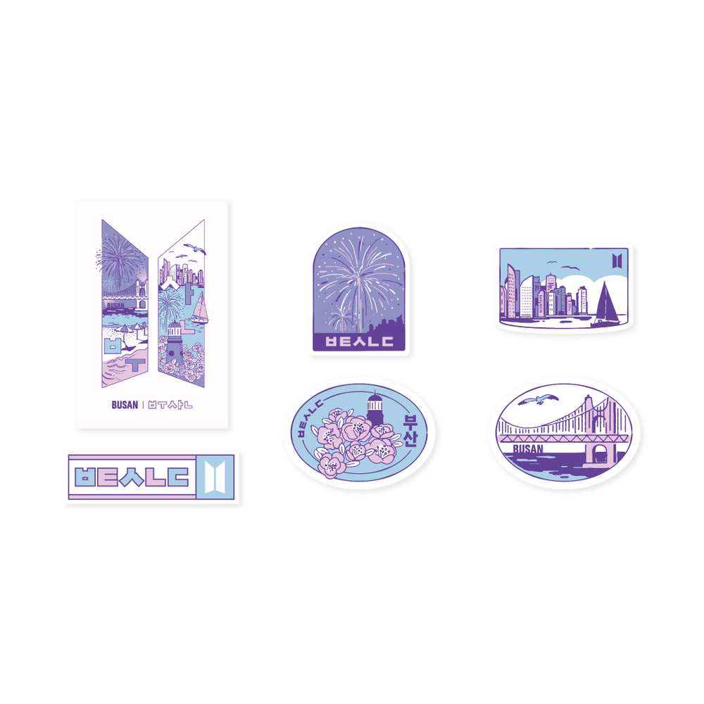 Yet To Come in BUSAN] CITY POSTCARD SET BUSAN (2023年1月下旬以降発送) – BTS JAPAN  OFFICIAL SHOP