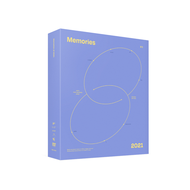 BTS Memories2021  DVD