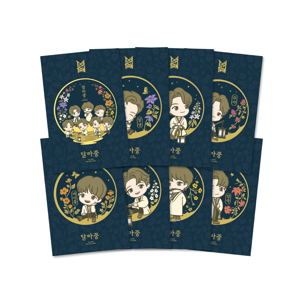 TinyTAN DALMAJUNG]POSTCARD SET – BTS JAPAN OFFICIAL SHOP