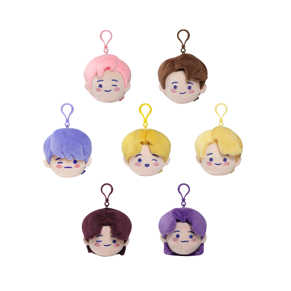 TinyTAN 2nd Anniversary]FACE KEYRING – BTS JAPAN OFFICIAL SHOP