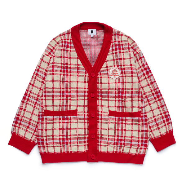 [BTS Little Wishes] CARDIGAN (red)