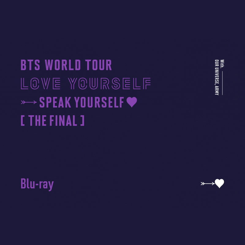 Blu-ray] BTS WORLD TOUR 『LOVE YOURSELF: SPEAK YOURSELF' THE FINAL 