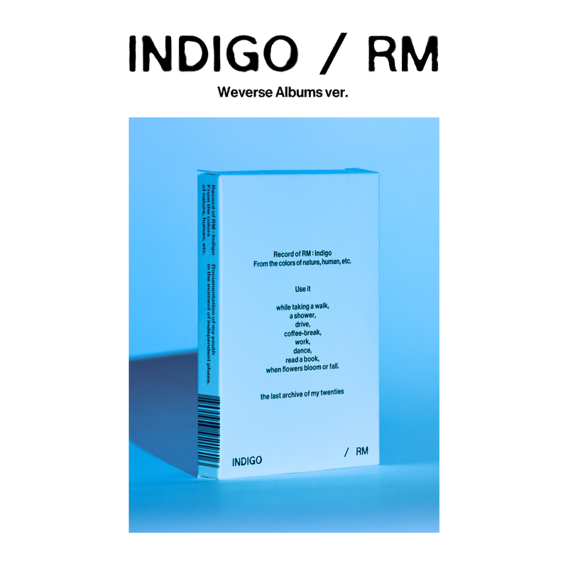 'Indigo' Postcard Edition(Weverse Albums ver.)