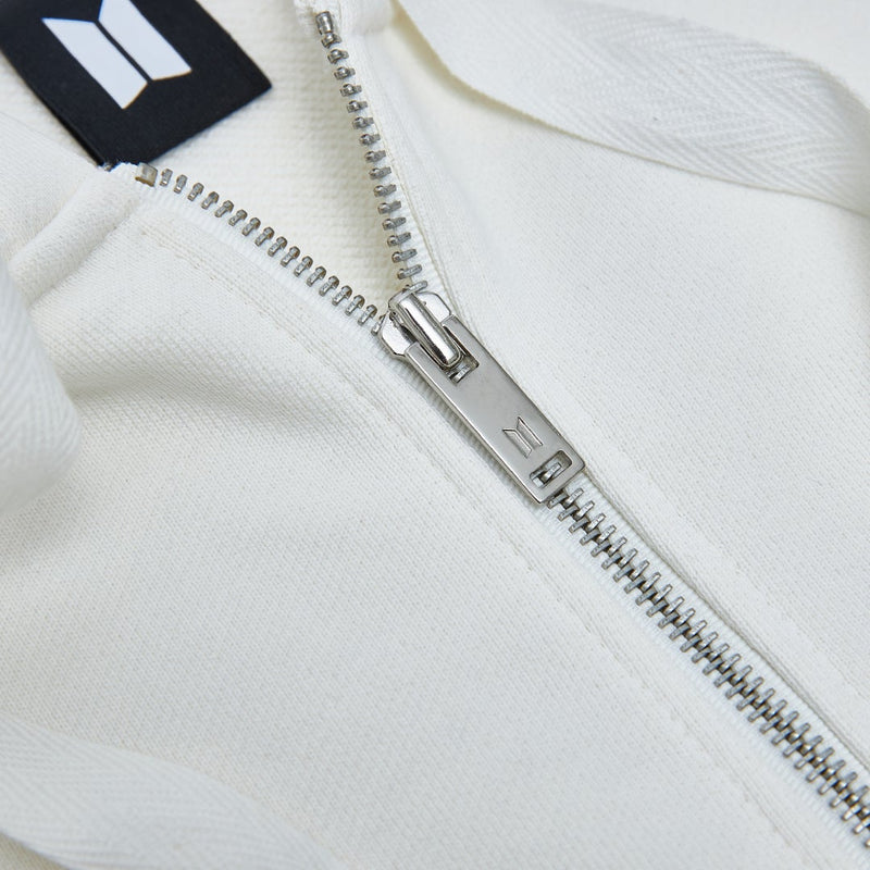 JUNG KOOK] ARMYST ZIP-UP HOODY [WHITE](2022年8月下旬以降発送