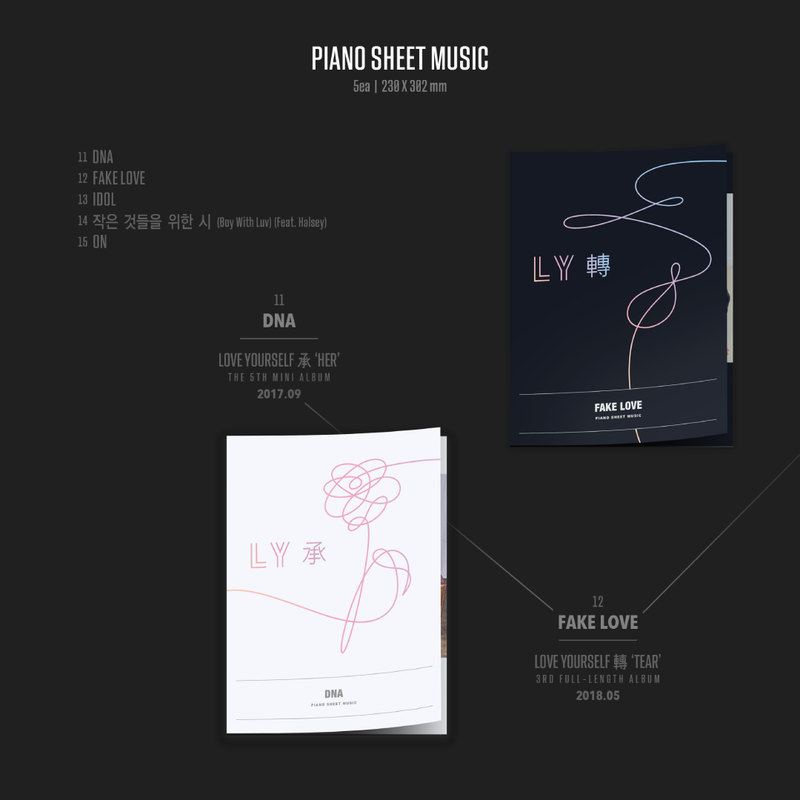 BTS Piano Sheet Music ＜BTS ANTHOLOGY 3＞