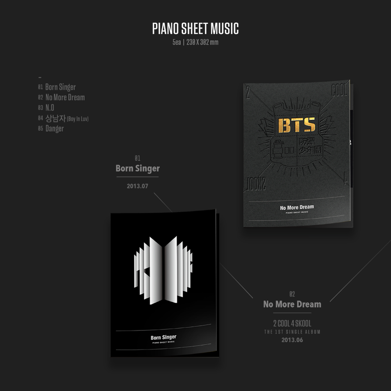 BTS Piano Sheet Music ＜BTS ANTHOLOGY 1＞