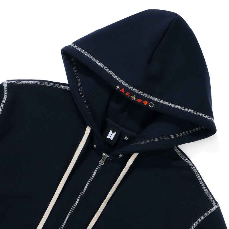 PERMISSION TO DANCE ON STAGE - SEOUL] ZIP-UP HOODIE (navy) (2022年 ...