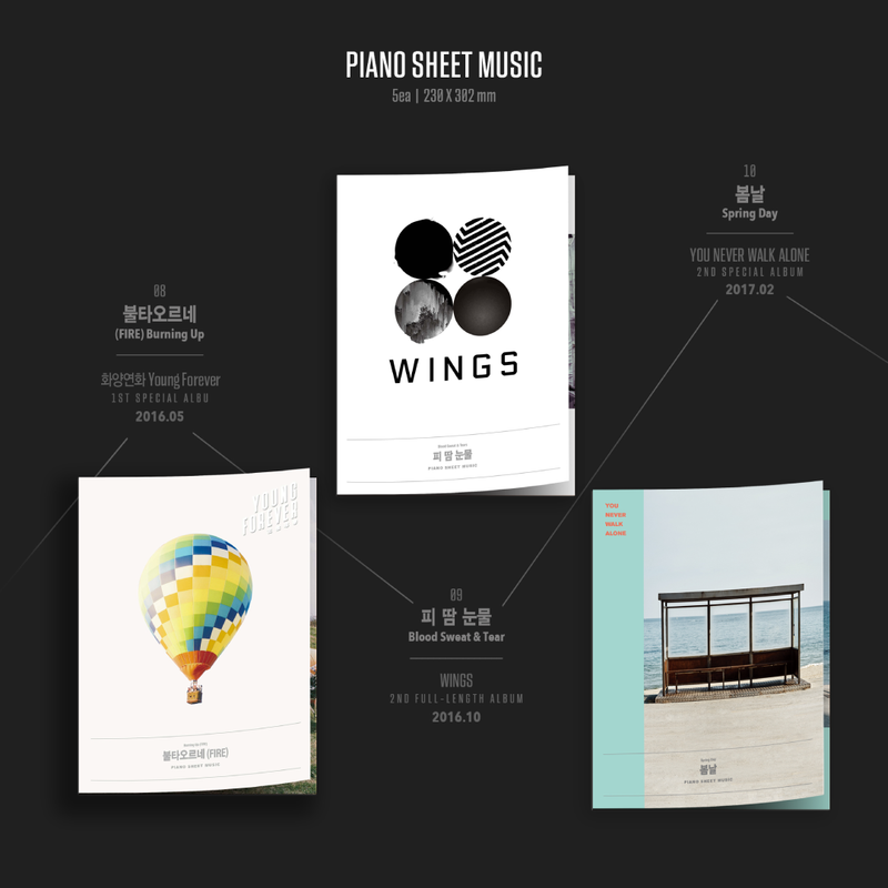 BTS Piano Sheet Music ＜BTS ANTHOLOGY 2＞