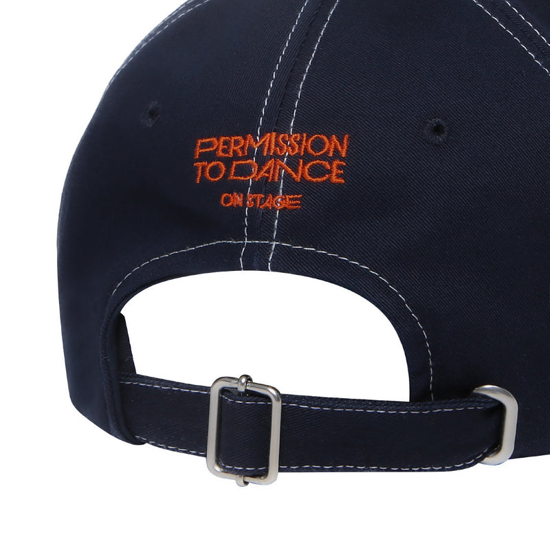 [PERMISSION TO DANCE ON STAGE - SEOUL] BALL CAP (navy)(2022年6月中旬頃～順次発送予定)