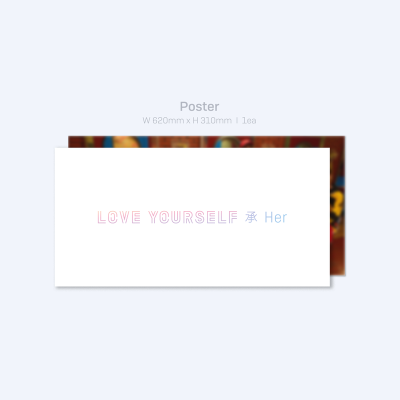 LOVE YOURSELF 承'Her'』LP – BTS JAPAN OFFICIAL SHOP