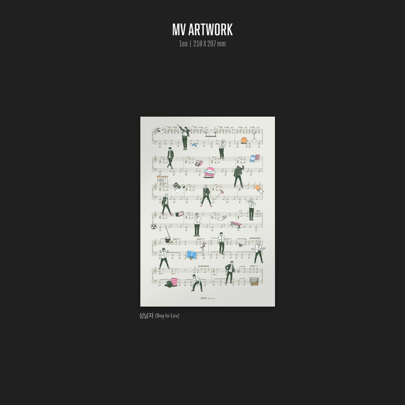 BTS Piano Sheet Music ＜BTS ANTHOLOGY 1＞ – BTS JAPAN OFFICIAL SHOP