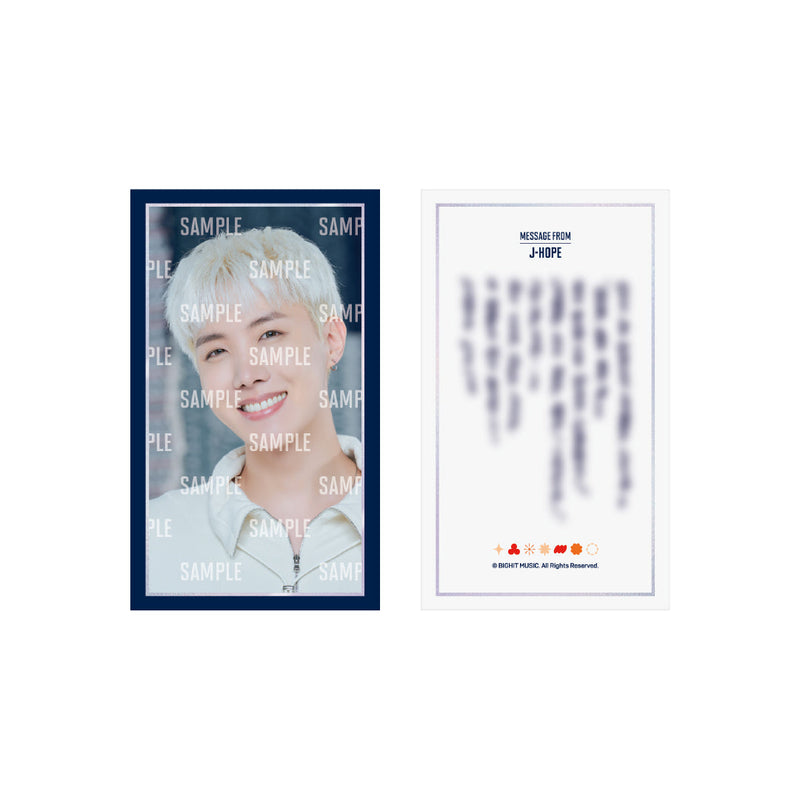 [PERMISSION TO DANCE ON STAGE - SEOUL] MESSAGE PHOTO CARD FRAME(2022年6月中旬頃～順次発送予定)