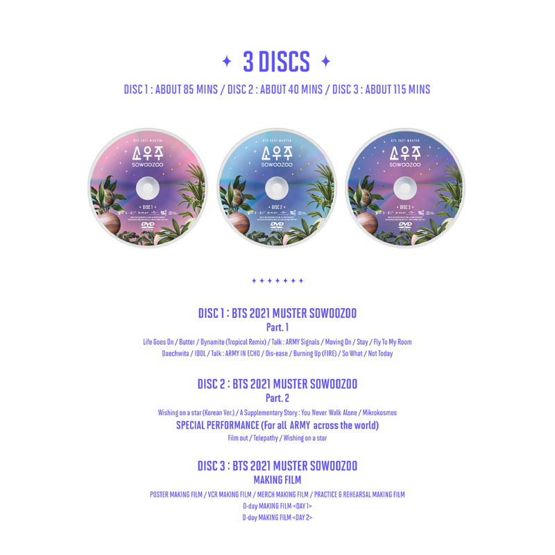 BTS SOWOOZOO DVD