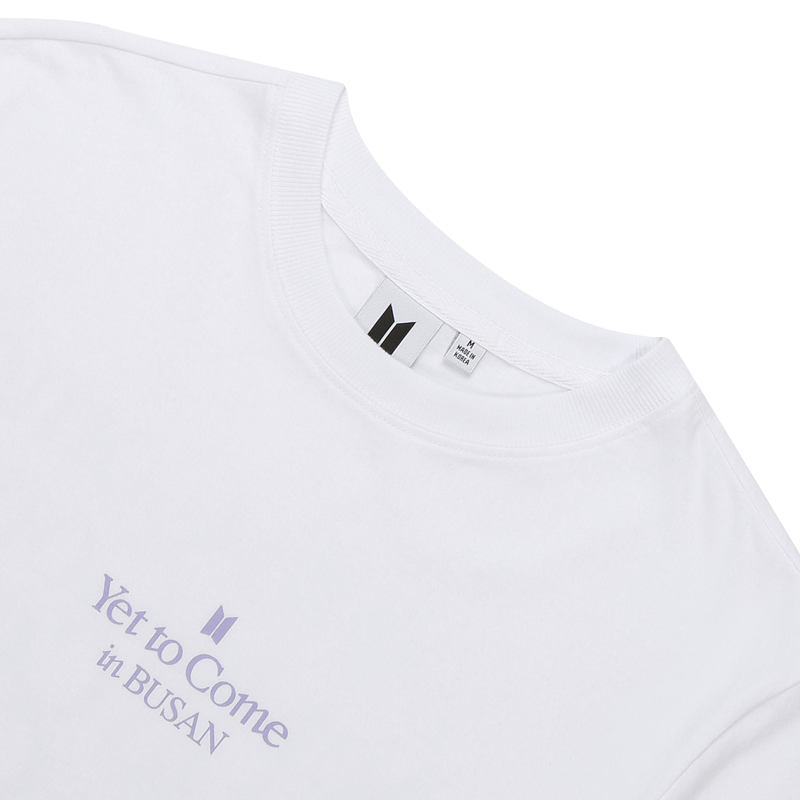 [Yet To Come in BUSAN] S/S T-SHIRT (White) (2023年1月下旬以降発送)