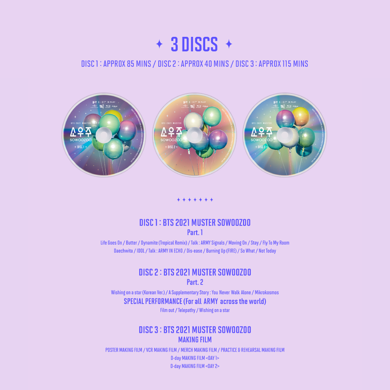 BTS ON:E＆SOWOOZOO Blu-ray