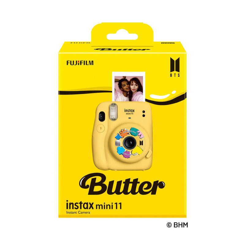 2022福袋】 BTS Butter 11 mini instax チェキ本体 フィルムカメラ 