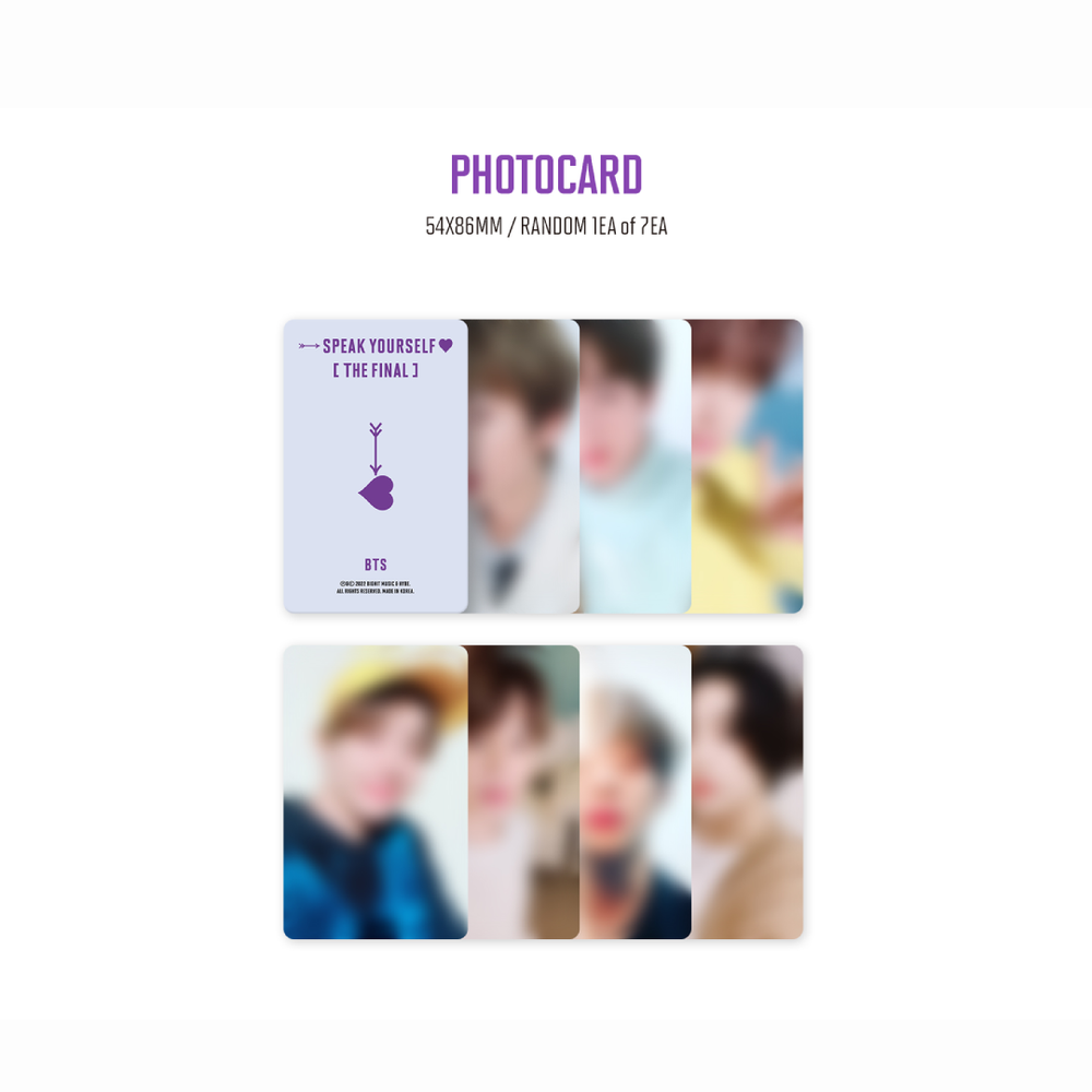 [DIGITAL CODE] BTS WORLD TOUR 『LOVE YOURSELF: SPEAK YOURSELF' THE FINAL』