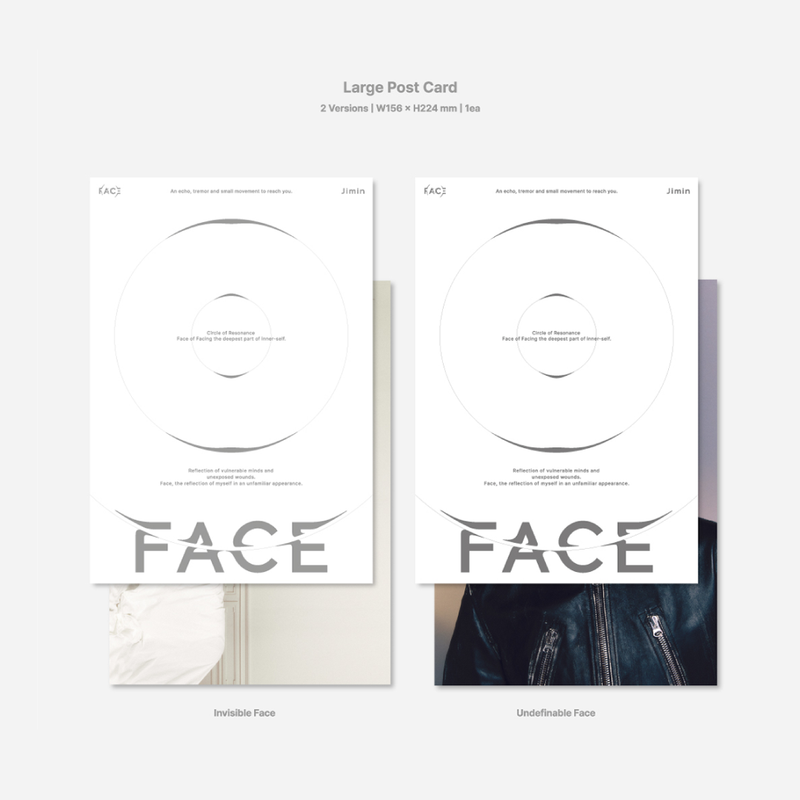JIMIN ソロアルバム FACE 2形態セットK-POP/アジア