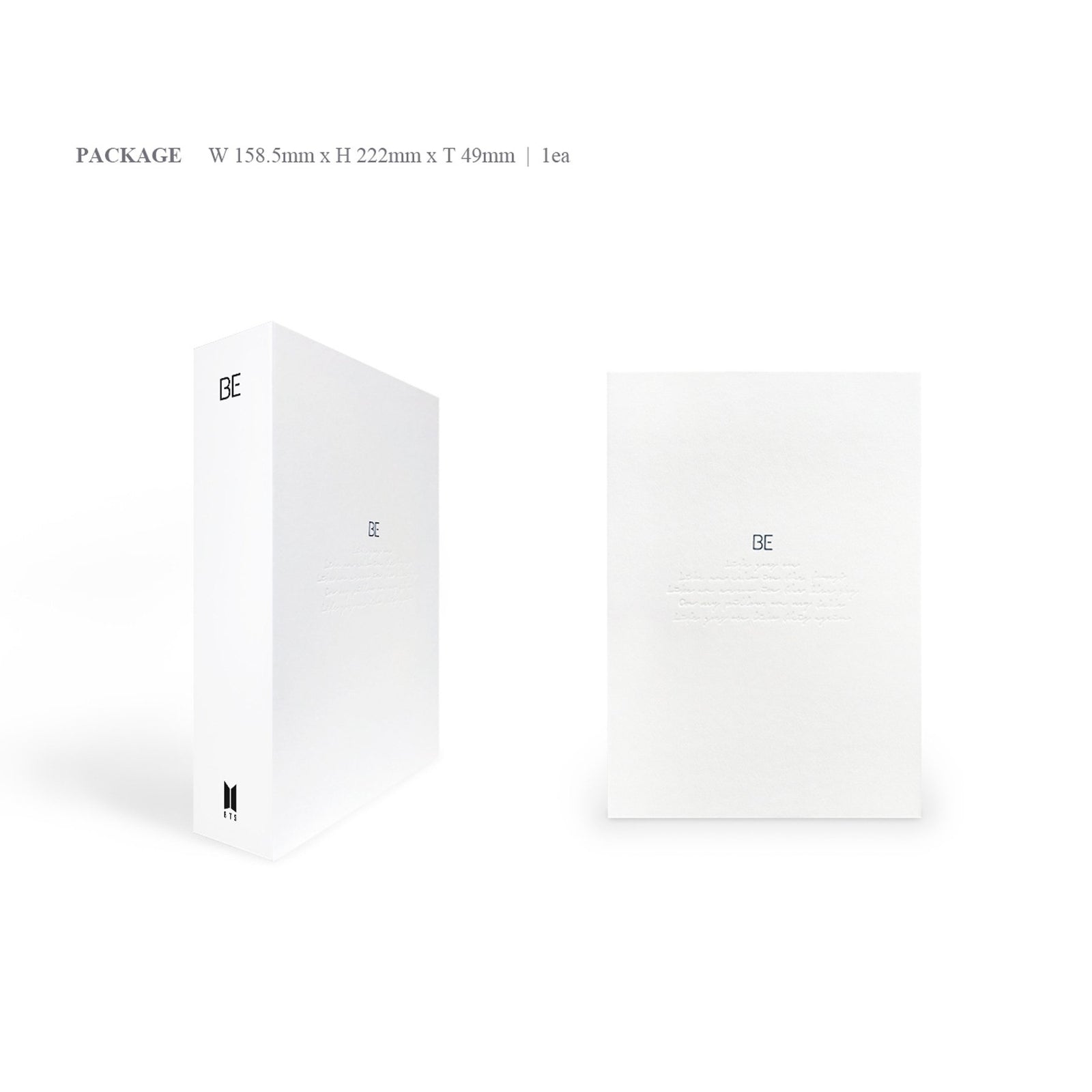 BE２形態セット BE(Essential Edition) BE (Deluxe Edition) – BTS JAPAN OFFICIAL SHOP