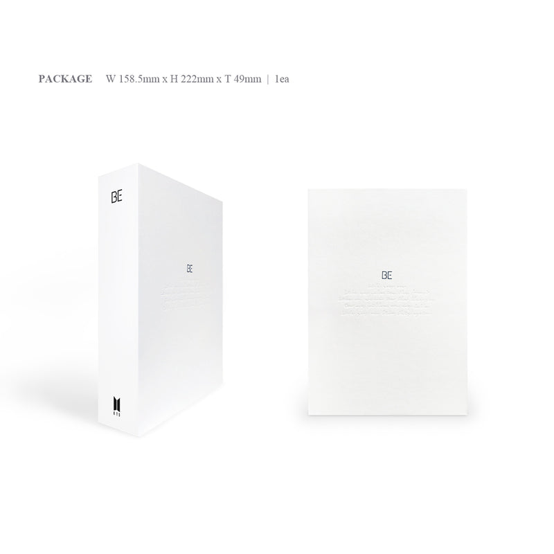 BTS韓国アルバムBE (Deluxe Edition) フォトカードケースつき